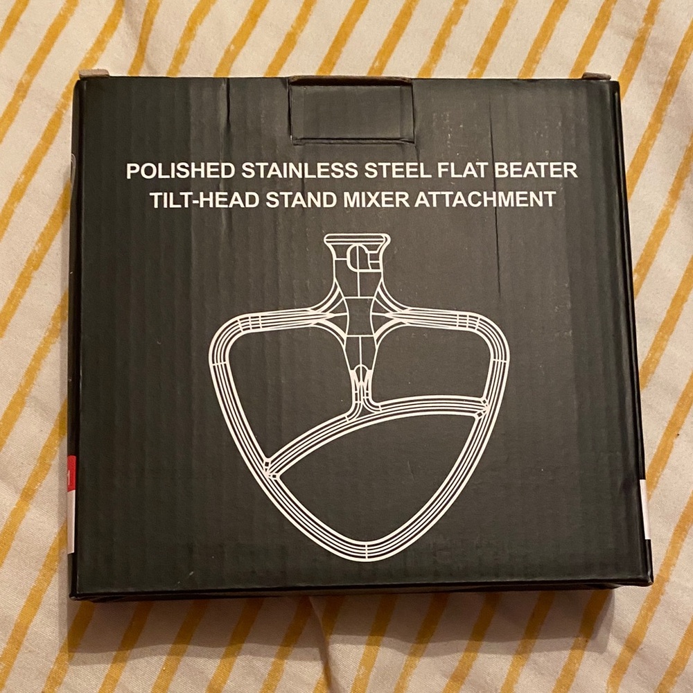 Stainless Steel Flat Beater Mixer Attachment